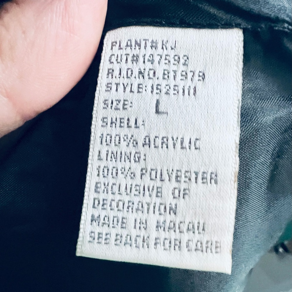 Koret Colorblock Patchwork Blazer Jacket Size L –… - image 4